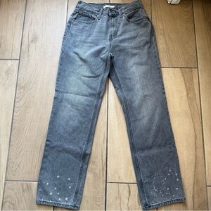 Levi’s Faded Black Jeans